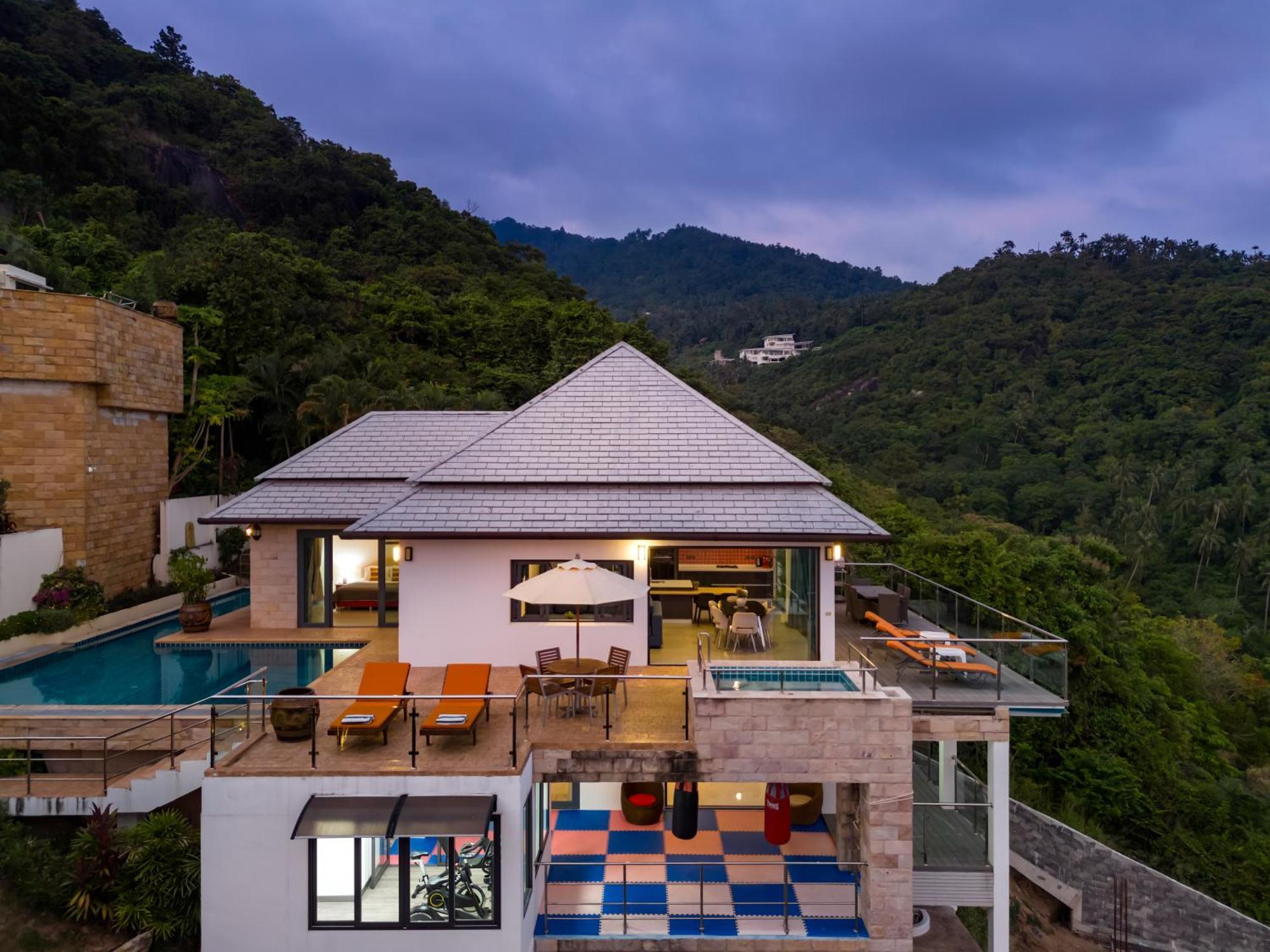 Tropical Villa 3 Lamai Beach  Exterior photo